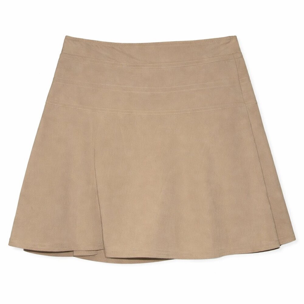ATHLETA Tan Everyday Skort Shorts Flared Skirt Size 2